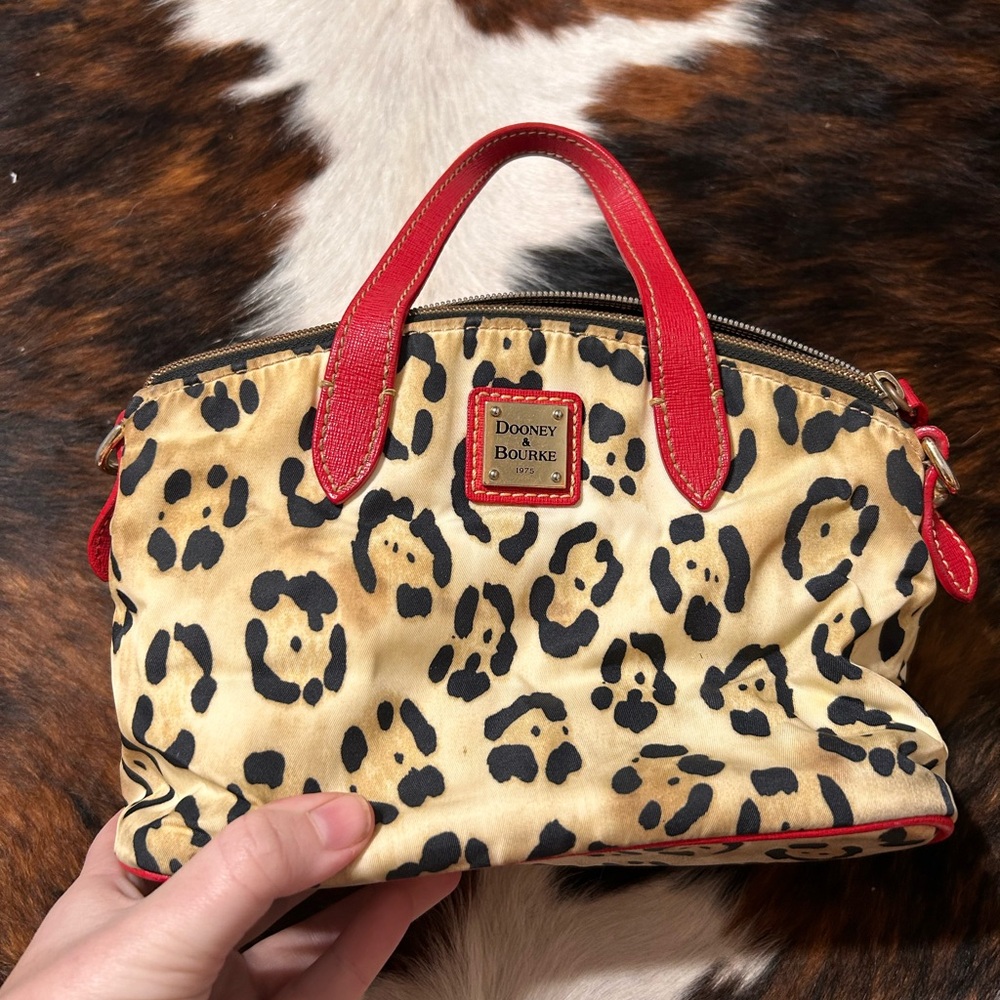 Dooney & Bourke Mini Bag Brown and Red